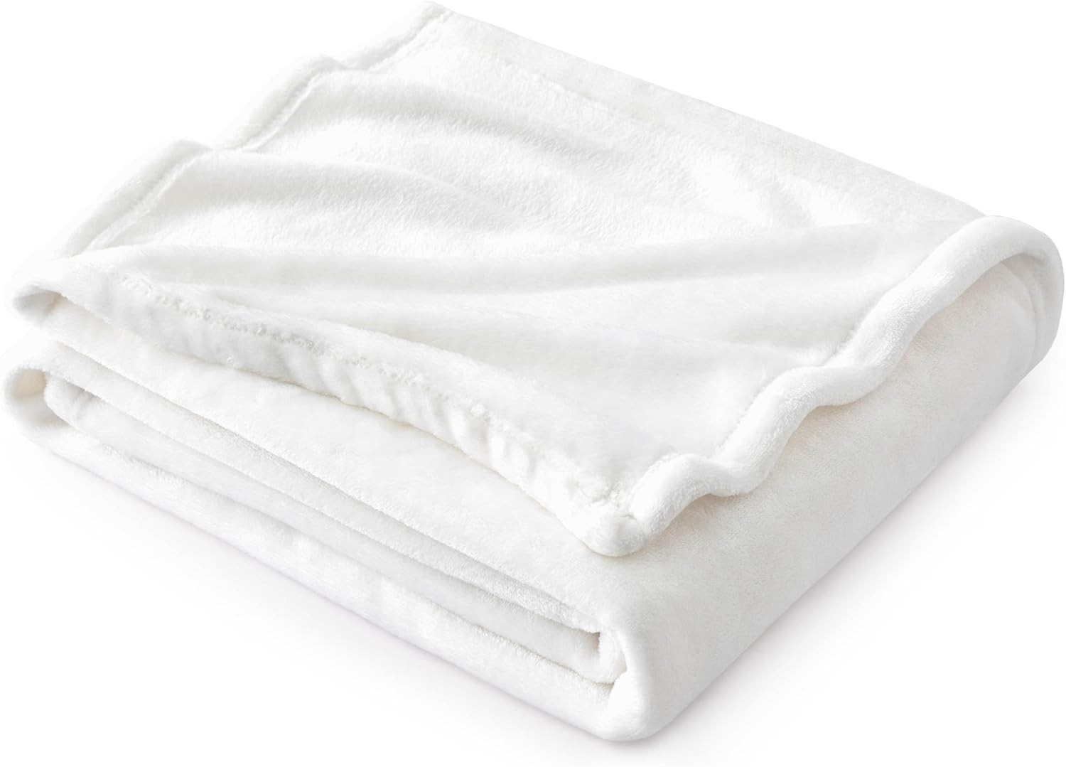 Bedsure Fleece Throw Blanket for Bed - Soft Cosy Fluffy Blankets for Sofa, Warm