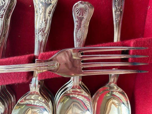 George Butler Stainless Steel Bead Cutlery Set - Picture 3 of 7