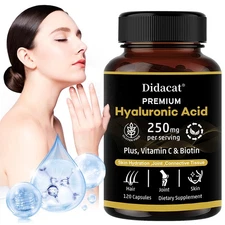 Hyaluronic Acid Capsules Health Skin System Promote Health Joint Bones