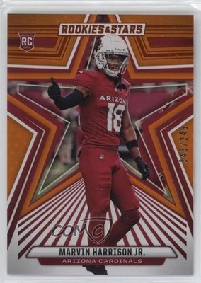 2024 Panini Rookies & Stars Orange 243/249 Marvin Harrison Jr #176 RC gl5