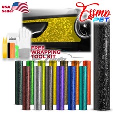 Pet Damascus Steel Forged Carbon Fiber Satin Car Vinyl Wrap Film Sticker Sheet