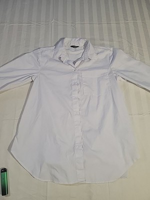 Wemons CORTEFIEL White Button Down Longsleeve Dress Shirt Size 6