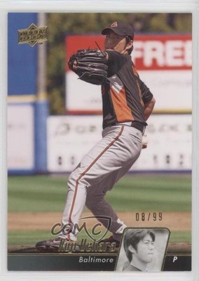 2010 Upper Deck Gold 8/99 Koji Uehara #83 0c3