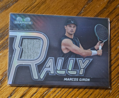 Marcos Giron -2024 Topps Graphite Tennis Rally Relics Event-Used  -RR-MGR