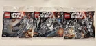 LEGO STAR WARS Poly Bag Lot (30279, 30277, 30276) NEW Sealed