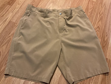 Mens:Panama Jack Shorts Breathable Swim Shorts Khaki Color 4Pockets Sz.40