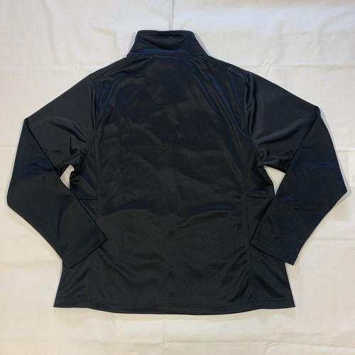 Best Buy Geek Squad Womens XL Polo Full Zip Jacket Employee Uniform L/S Black - Picture 2 of 5