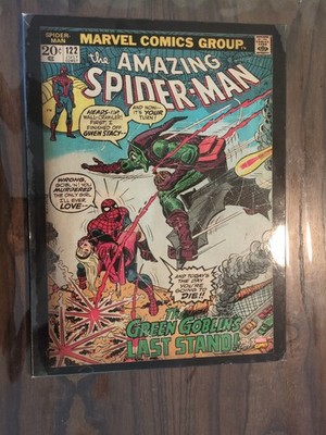 Amazing Spiderman 122 Green Goblins Last Stand Marvel Comics Wall Art Print