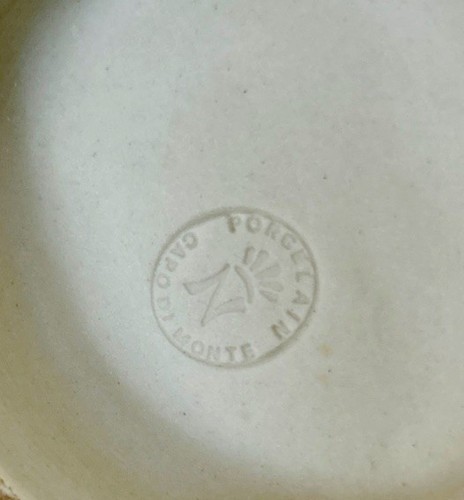 "Estatuilla de porcelana italiana Capodimonte niño tocando mandolina porcelana de 5,5"" de colección" - Imagen 11 de 11