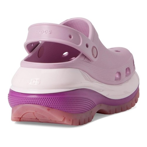 Crocs Zoccoli Donna Viola Mega Crush / Taglia - M5, W7 - Foto 14 di 18