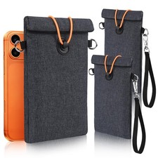 Faraday Bags for Phones 2 Pack, Signal Blocking Bag, Go Dark Bag, RFID Blocki...