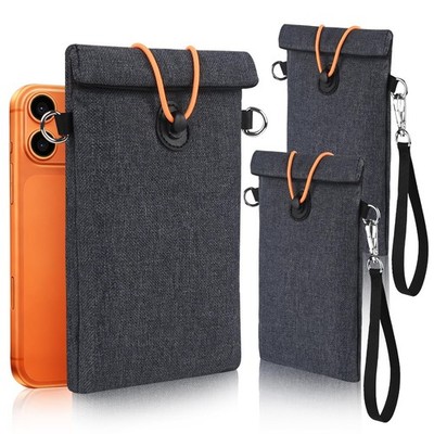 Faraday Bags for Phones 2 Pack, Signal Blocking Bag, Go Dark Bag, RFID Blocki...
