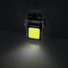 Electric  USB C Rechargeable Lighter Windproof Dual Arc Waterproof Lighter