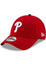 New Era Philadelphia Phillies MLB Baseball Hat Red 9Forty YOUTH The League