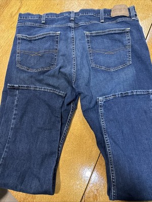 Levi's S51 Straight Fit 40x30 Blue Jeans Stretch Flex Denim Modern Broken In Sof