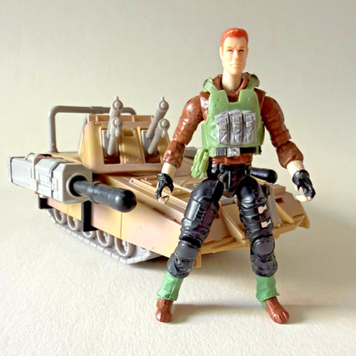 ARMORED PANTHER WITH SGT. THUNDERBLAST V1 GI G.I. Joe Rise of Cobra Hasbro 2009