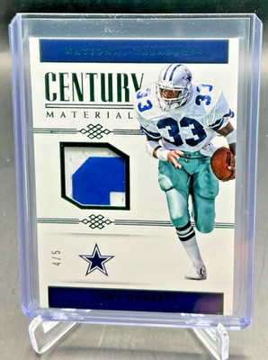 2017 Panini National Treasures Century TONY DORSETT Patch 4/5 #78