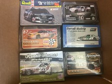 Lot Of 6 Sealed nascar model kits-Earnhardt, Waltrip