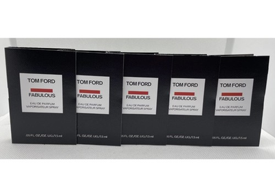 #ad #ad 5 X Tom Ford F*CKING FABULOUS Eau de Parfum 1.5 ML Free Shipping Bonus Sample $22.50