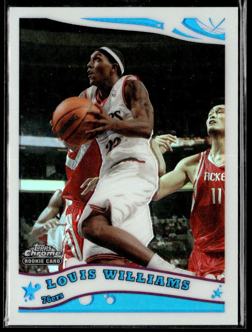 2005-06 Topps Chrome Louis Williams Refractors Rookie #/999 HS