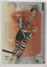 2000-01 Upper Deck Legends Supreme Milestones Bobby Hull #SM3 HOF 1q2