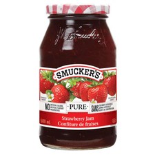 Smuckers Pure Strawberry Jam, 500ml/17.5 oz