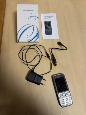 Handy Nokia E52 - gebraucht ohne Defekte / SIM Lock /  SIM Card in OVP - ''Marvin