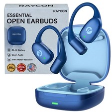 Raycon Essential Open Ear Earbuds   Headphones, Blue