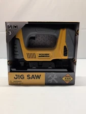 Play4Fun Jig Saw Real Kids Tools Yellow & Black NIB