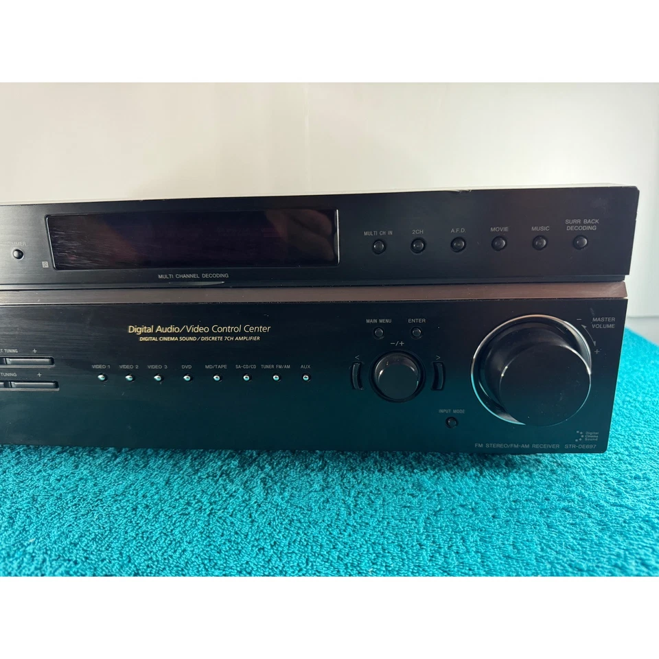 Sony STRDE697 FM AM Stereo Receiver Digital Audio Video Control Center 7 Channel - Image 3 of 4