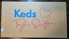 Taylor Swift + Keds Women's US9 Black Lazer Lights Sparkle Dotted Shoes