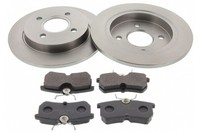 Mapco Bremsensatz Scheibenbremse 47656 FüR Ford Focus Fiesta DFW DAW DBW DNW 1 5