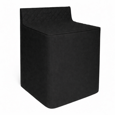 #ad Heavy Duty Quilted Washer Cover Top Load Zippered Black 30x29x42 PEVA $14.99