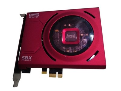 Creative Sound Blaster Z SB1500 PCIe Sound Card Red 24-bit/192kHz From Japan