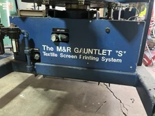 M&R Gauntlet “S” Auto Screen Printing Press