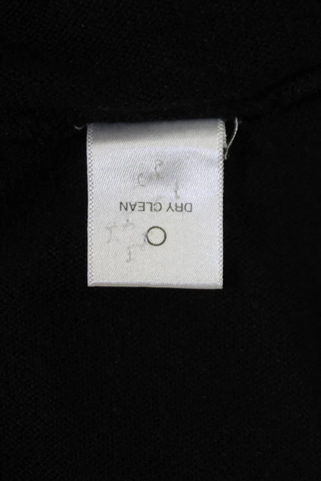 Suéter Michael Stars Mujer Lana Dobladillo Redondeado Manga Dolman Negro Talla M Foto 4 de 4