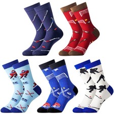 Kids Hockey Socks Youth Ice Hockey Gifts for Boys 8-12 Players Accessories Stuff