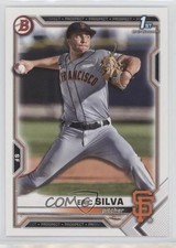 2021 Bowman Draft Eric Silva #BD-162 0il7
