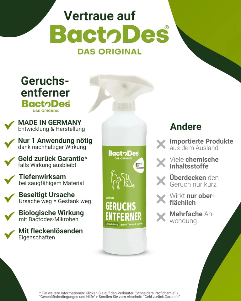 - Animal Ready Geruchsneutralisierer Sprayflasche 500ml gebrauchsfertig - Sta... - Bild 4 von 4