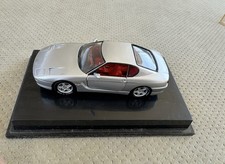 Hot Wheels 1999 Ferrari 456 GT, Silver, Scale 1:43