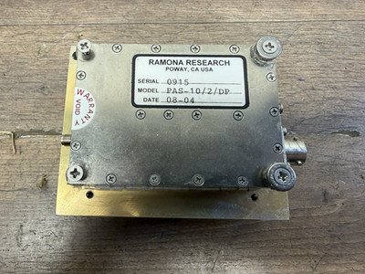 RF Amplifier Ramona Research PAS-10/2/DP