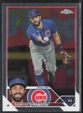 Dansby Swanson 2023 Topps Chrome: #144 Chicago Cubs