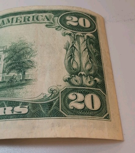 Billete de 20 dólares de 1934 de la Reserva Federal de Chicago G03083265A - Imagen 12 de 13