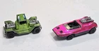 Hotwheels Redline Pink Peeping Bomb & Green T 4 2 Lot Of 2 Vintage