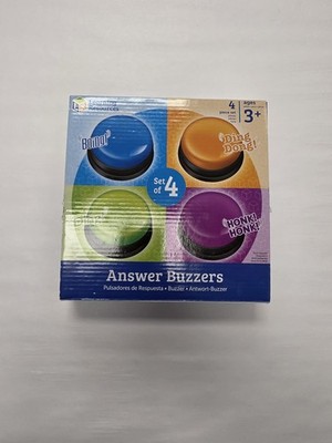 Learning Resources Answer Buzzers , Family Game Shows Buttons,  Ages 3+