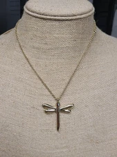 Uno De 50 Dragonfly Necklace 17"