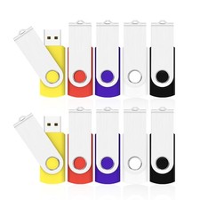 Kootion USB 2.0 16GB 10pcs Flash Drive Memory Stick Thumb Drive External Drive