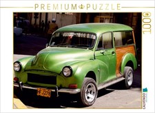 CALVENDO Puzzle Der britische Oldtimer Morris Traveller in Havanna 1000 Teile Pu