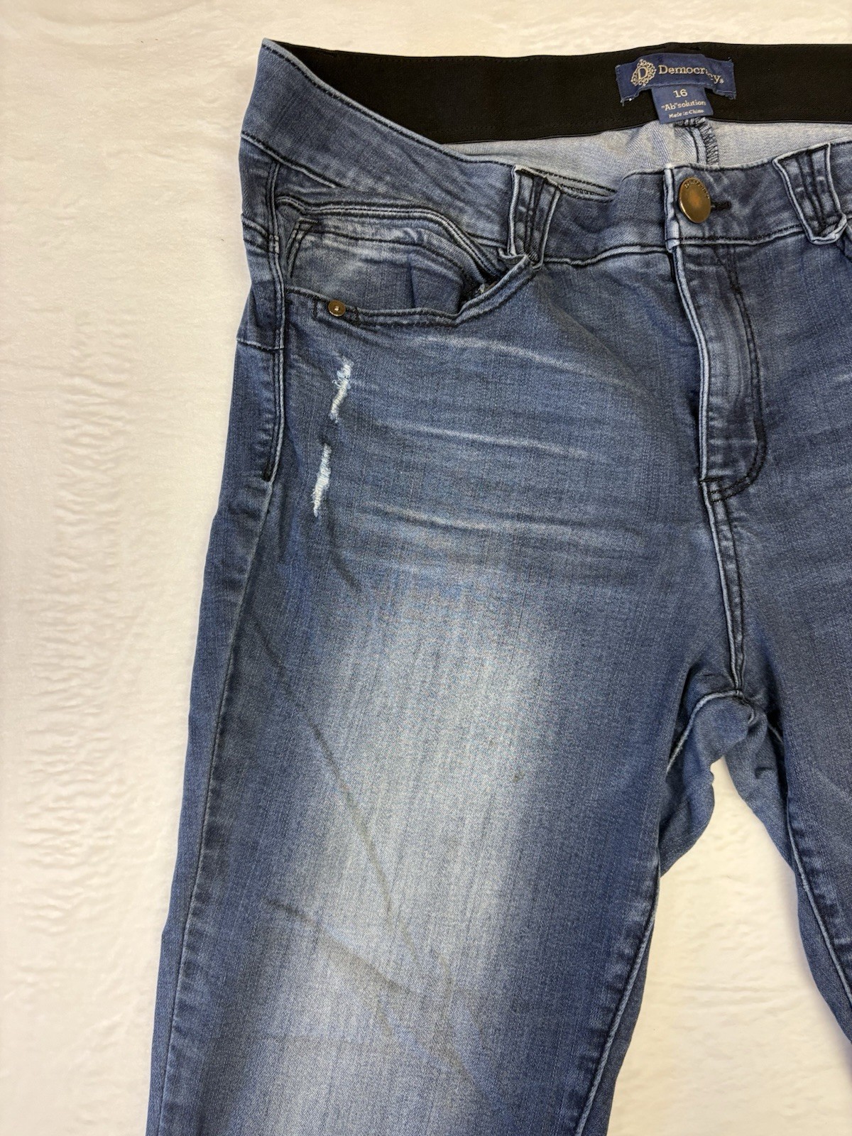 Democracy Jeans, Skinny, Size 16, Women’s Absolut… - image 8