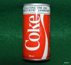VINTAGE BOY SCOUT - 1983 15th WORLD JAMBOREE COCA-COLA CAN